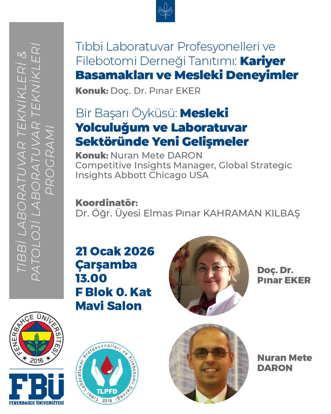 21 Ocak 2026 Fenerbah├ğe ├£niversitesi Sempozyumu
